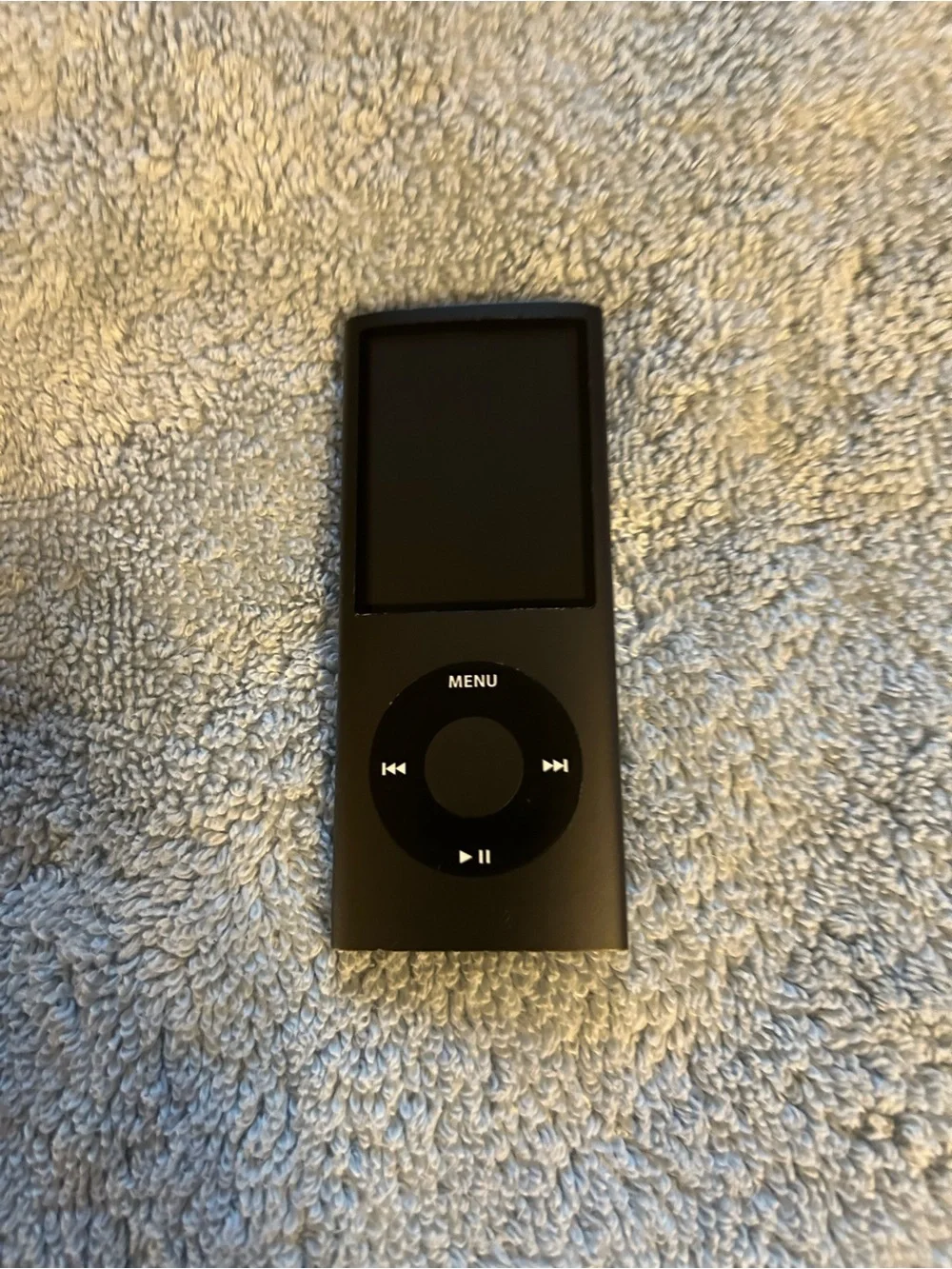 Apple Black iPod Nano with Click Wheel. 4th generation.  Needs Battery  16GB